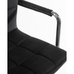 Набор 2 шт Офисное кресло для персонала DOBRIN TERRY, черный велюр (MJ9-101)