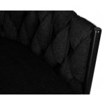 Стул барный DOBRIN LEON, черная ткань (LAR-275-50)