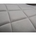 Набор 2 шт Стул обеденный DOBRIN ROBERT, черные матовые ножки, велюр V108-81 Серый