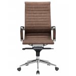 Набор 2 шт Офисное кресло для руководителей DOBRIN CLARK, коричневый лофт №320