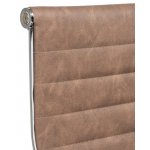 Набор 2 шт Офисное кресло для руководителей DOBRIN CLARK, коричневый лофт №320