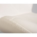 Стул обеденный DOBRIN BUTTERFLY CHROME, ножки хром, цвет кремовый