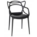 Набор 4 шт Стул обеденный DOBRIN MASTERS, чёрный (B-03)