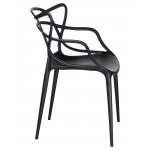 Набор 4 шт Стул обеденный DOBRIN MASTERS, чёрный (B-03)
