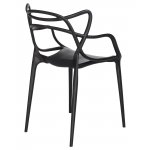 Набор 4 шт Стул обеденный DOBRIN MASTERS, чёрный (B-03)