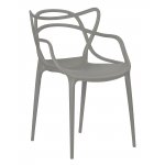 Набор 4 шт Стул обеденный DOBRIN MASTERS, светло-серый (GR-01)