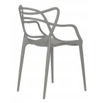 Стул обеденный DOBRIN MASTERS, светло-серый (GR-01) Стул обеденный DOBRIN MASTERS, светло-серый (GR-01)