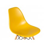 Набор 4 шт Стул обеденный DOBRIN DSW, ножки светлый бук, цвет горчичный (Y-03)