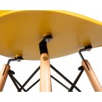 Набор 4 шт Стул обеденный DOBRIN DSW, ножки светлый бук, цвет горчичный (Y-03)