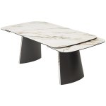 Стол VALDEMAR 180 KL-188 итальянская керамика, стекло/ каркас темно-серый/Kl-188, ®DISAUR