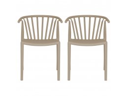 Комплект из 2-х стульев Venice капучино