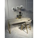 Стол-консоль Логан с 3-мя ящиками MC9001-150GR, 150х50х78 см, светло-серый