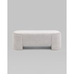 Банкетка Taks букле светло-серый