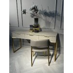 Стол-консоль Логан с 3-мя ящиками MC9001-150GR, 150х50х78 см, светло-серый