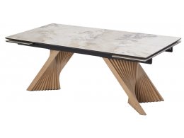 Стол МАНХЭТТЕН 200 PANDORA, керамика / Дуб Галифакс М-City