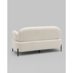 Диван Кэнди ткань букле белый