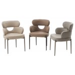 Стул VALTER HF017-02 Бежевый, экокожа / Латте каркас, ®DISAUR