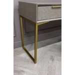 Стол-консоль Логан с 3-мя ящиками MC9001-150GR, 150х50х78 см, светло-серый