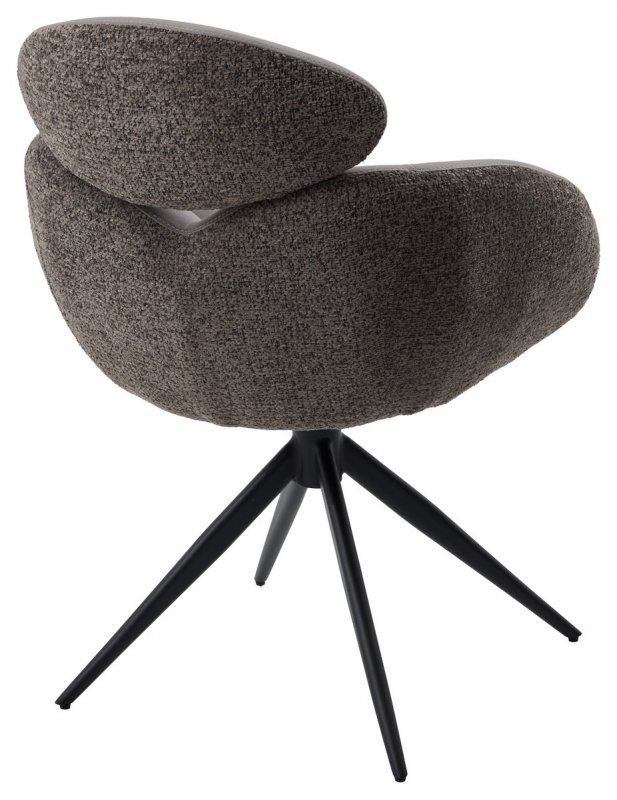 Стул ГУННАР (GUNNAR) 360 град, цвет СЕРЫЙ VEGA-88 / MIAMI-459, ткань / ЧЕРНЫЙ каркас, ®DISAUR Стул ГУННАР (GUNNAR) 360 град, цвет СЕРЫЙ VEGA-88 / MIAMI-459, ткань / ЧЕРНЫЙ каркас, ®DISAUR