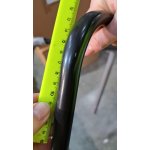 Стул Seven Style горчичный велюр с чёрными ножками RF 0252Y6