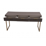 Стол-консоль Логан с 3-мя ящиками MC9001-150GR, 150х50х78 см, светло-серый