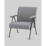 Кресло Эндино рогожка серый