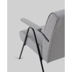 Кресло Эндино рогожка серый