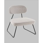 Кресло Kate new ткань букле светло-серый