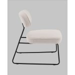 Кресло Kate new ткань букле светло-серый