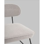 Кресло Kate new ткань букле светло-серый