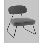 Кресло Kate new ткань букле темно-серый