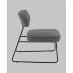 Кресло Kate new ткань букле темно-серый