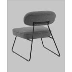 Кресло Kate new ткань букле темно-серый