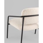 Кресло лаунж Rooney белый