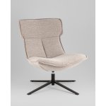 Кресло лаунж Sway светло-серый