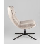 Кресло лаунж Sway светло-серый