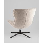 Кресло лаунж Sway светло-серый