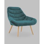 Кресло Олби Страйпс тёмно-бирюзовый