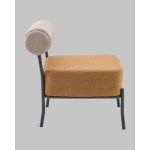 Кресло Ponpoun бежевый терракотовый