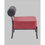 Кресло Ponpoun тёмно-серый бордо