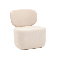 Кресло Спейс спинка экокожа, сиденье шенилл бежевый Кресло Спейс спинка экокожа, сиденье шенилл бежевый