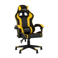 Кресло спортивное TopChairs Shadow черно-желтый