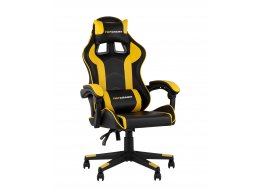 Кресло спортивное TopChairs Shadow черно-желтый