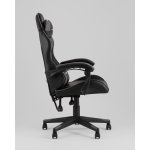 Кресло спортивное TopChairs Shadow черно-серый