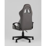 Кресло спортивное TopChairs Wyvern серо-черный