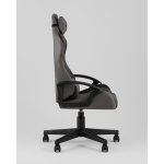 Кресло спортивное TopChairs Wyvern серо-черный