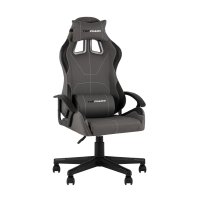 Кресло спортивное TopChairs Wyvern серо-черный