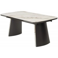 Стол VALDEMAR 180 KL-188 итальянская керамика, стекло/ каркас темно-серый/Kl-188, ®DISAUR