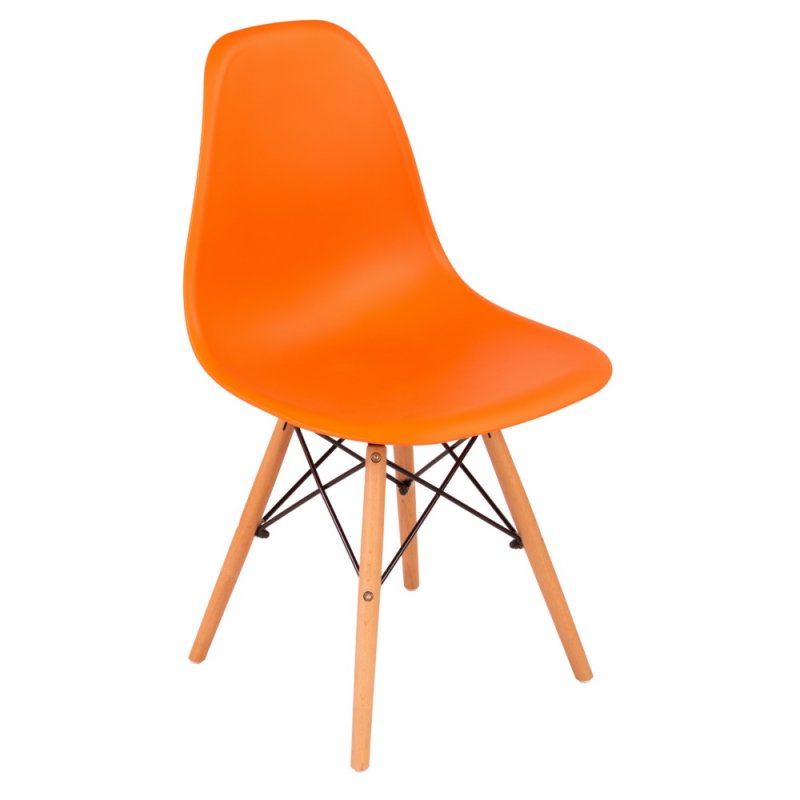 Стул Eames оранжевый