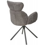 Стул VARDY 360 град.поворот. Темно-серый  букле XD841-16 / Серый, ®DISAUR